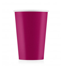 Бумажный стакан для горячих напитков ECO CUPS Бордо 350 мл ∅ 90 мм