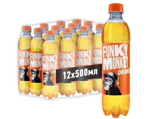 Funky Monkey Orange Фанки Манки Апельсин 500 мл ПЭТ