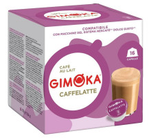 Кофе капсулы Dolce Gusto Gimoka CAFFELATTE ×16