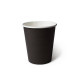 Бумажный стакан для горячих напитков Чёрный 100 мл d=62 мм