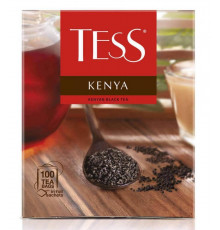 Чай Тэсс Кения чёрный гранулированный. Kenyan CTC Black tea, 100 пак. по 2 г