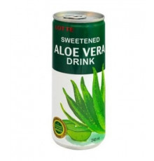 Напиток безалкогольный негазированный Aloe Vera Оригинал Lotte™ в жестяной банке 240 мл