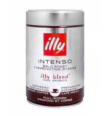 Кофе молотый Illy INTENSO Espresso Dark 250 г в жестяной банке