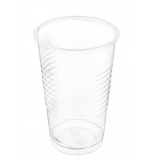 Прозрачный стакан 200 мл диаметр 72 мм полипропиленовый
