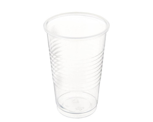 Прозрачный стакан 200 мл диаметр 72 мм полипропиленовый