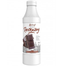 Топпинг Barinoff Шоколад в пластиковой бутылке 1 кг с соусным дозатором