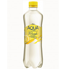 Вода питьевая негазированная Aqua Minerale Fresh Лимон 500 мл в ПЭТ-бутылке