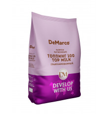 DeMarco Молочный топпинг в гранулах 100 Top milk для вендинговых автоматов в мягком пакете 500 г