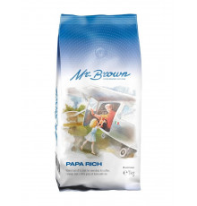 Кофе натуральный жареный Mr Brown Papa Rich в пакете 1 кг