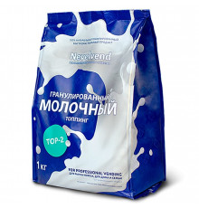 Топпинг молочный NEVELVEND TOP-2 быстрорастворимый гранулированный жирн. 9% БЗМЖ в пакете 1 кг
