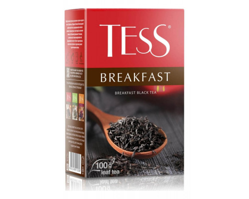 Чай TESS BREAKFAST черный листовой 100 г