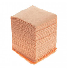 Одноразовые 1-слойные бумажные салфетки TaMbien Розовые 24×24 см с тиснением 400 шт.