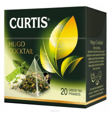 Чай зеленый Curtis Hugo Cocktail зеленый аром. 20 пирам. × 1,8 г