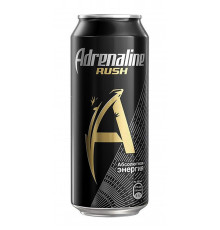 Сильногазированный энергетический напиток Adrenalin Rush Абсолютная энергия 449 мл ж/б ×12