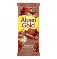 Шоколад Альпен Голд Капучино Alpen Gold 90 г