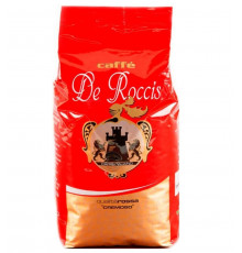Кофе в зернах De Roccis Rossa Cremoso 1000 г (1 кг)