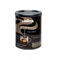 Кофе молотый натуральный жареный Lavazza Espresso Italiano Classico 250 г в жестяной банке