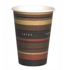 Бумажный стакан для кофе и горячих напитков 250 мл FLO Benders