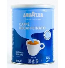 Кофе Lavazza Caffè Decaffeinato молотый без кофеина 250 грамм в банке