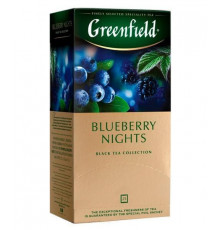 Чай черный Greenfield Blueberry Nights 25 пак. × 1,5 г