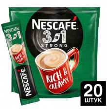 Кофе Nescafe 3 в 1 Strong Крепкий стик 14.5 г