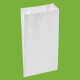 Бумажный пакет для выпечки V-образный Белый жиро- влагостойкий 90+40×205 мм плотностью 38 г/м²