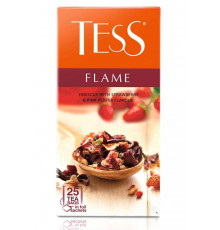 Чай фруктовый TESS Flame земляника роз. перец 25 пак. × 2 г