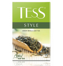 Чай TESS Style зеленый крупнолистовой 100 г