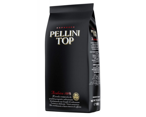 Кофе в зернах Pellini Top 1 кг в мягком пакете с клапаном