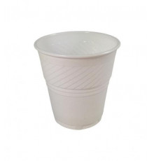Пластиковый вендинговый стакан Unit T1 белого цвета объемом 155 мл d=70.3 мм