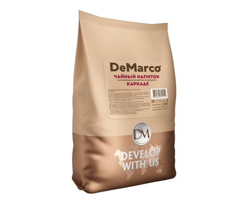 DeMarco Смесь растворимая чай Каркаде для вендинга в эконом-пакете 1 кг