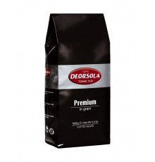Кофе в зернах Deorsola Premium Caffe в экономичном пакете 1 кг