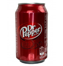 Сильногазированный напиток Dr Pepper Original Польша жестяная банка 330 мл
