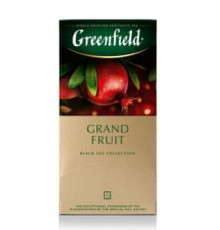 Чай черный с ароматом граната Greenfield Grand Fruit – Гринфилд Гранд Фрут – 25 пак. × 1,5 г