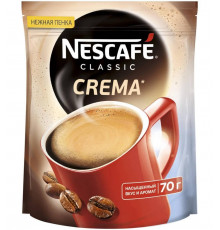 Кофе растворимый Nescafé Classic Crema пакет 70 г