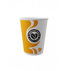 Вендинговый стакан Huhtamaki SP6 Любимый кофе желтый 150 мл ∅ 70 для горячих напитков