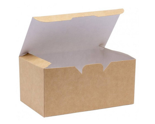 Saa-Mi коробка для наггетсов Крафт, размер L 150×90×70 мм