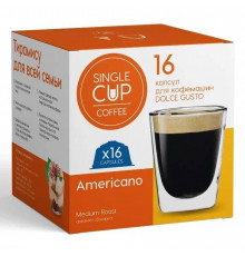 Кофе-капсулы Single Cup для Dolce Gusto AMERICANO ×16 шт.