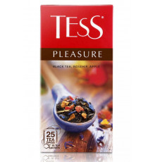 Чай черный TESS Pleasure с добавками 25 пак. × 1,5 г