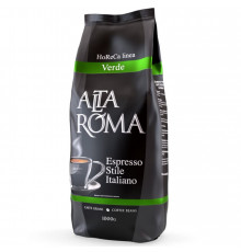 Натуральный жареный кофе в зернах AltaRoma Verde в эконом-пакете 1 кг