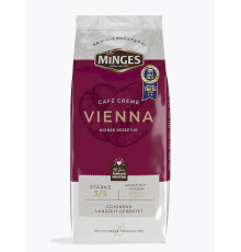 Кофе в зернах Minges Cafe Creme Vienna среднеобжаренный в экономичном пакете 1 кг