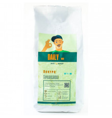 Кофе в зернах Daily Бразилия в эконом пакете 1 кг