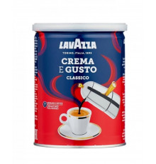 Кофе молотый Lavazza Crema e Gusto Classico ж/б 250 г