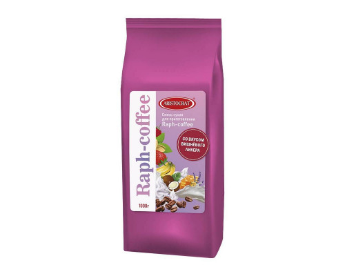 Aristocrat вендинговая смесь для Raph-coffee со вкусом Вишневый ликер, пакет 1 кг