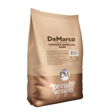 Горячий шоколад в гранулах DeMarco Granule Dark в мягком пакете 1 кг