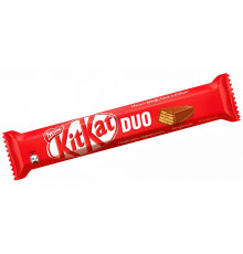 Батончик шоколадный молочный KitKat Duo с хрустящей вафлей 58 г