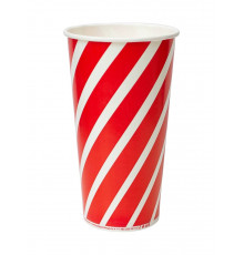 Бумажный стакан для холодных напитков Lollipop 500 мл диаметр 90 мм