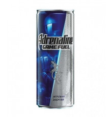 Энергетический напиток Adrenaline Game Fuel 250 мл ж/б