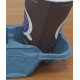 Картонный держатель Cup holder на 2 стакана от 140 мл для кофе и горячих напитков Синий