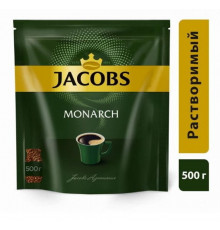 Кофе натуральный растворимый сублимированный Jakobs Monarch Якобс Монарх 500 г